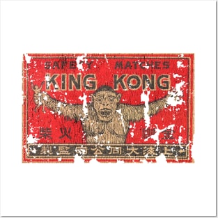 King Kong Matches - Vintage Posters and Art